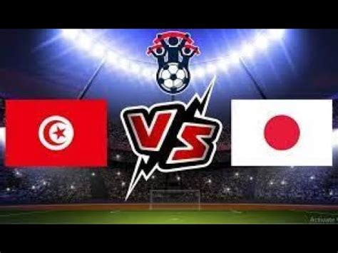 tunisia vs japan live